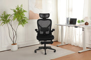 Sedia da ufficio ergonomica reclinabile ¨C Minimal ¨C nero