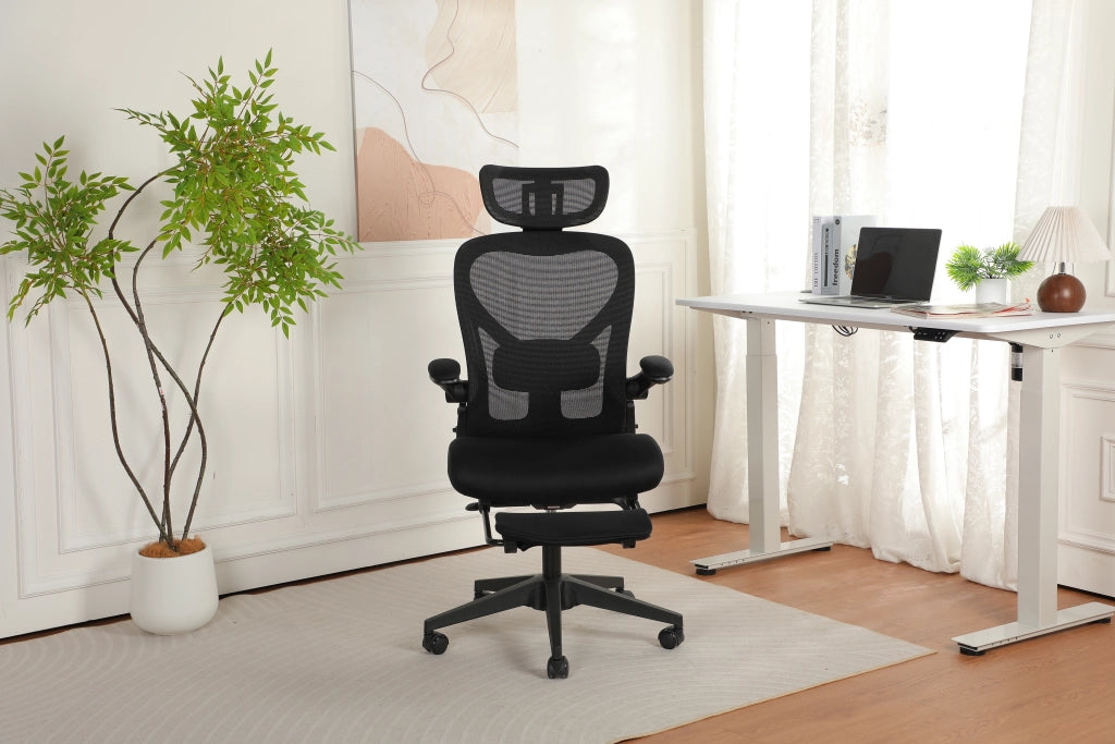 Sedia da ufficio ergonomica reclinabile ¨C Minimal ¨C nero