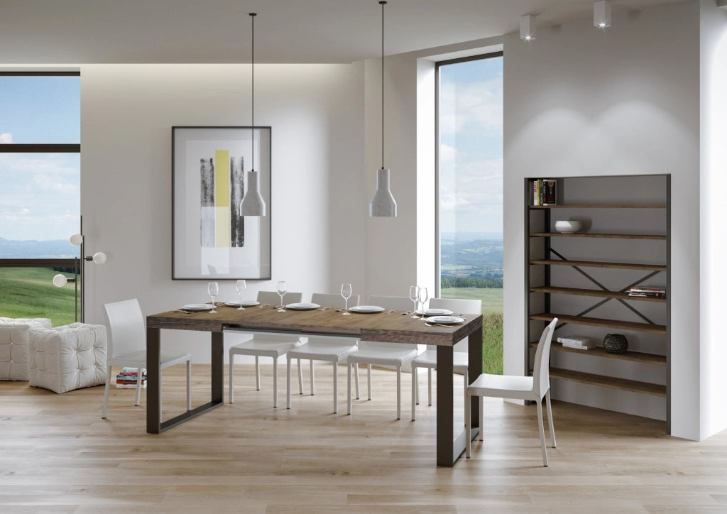 Tavolo Allungabile 180-284x90x77 cm Tecno Noce