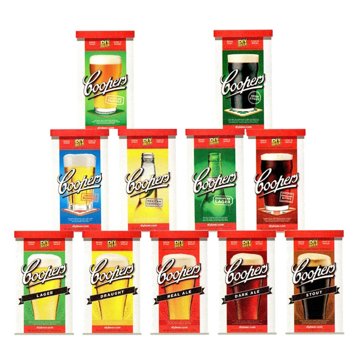 Malto Birra Artigianale Coopers Linea INTERNAZIONALE 1 PEZZO 1,7kg 23 LITRI 