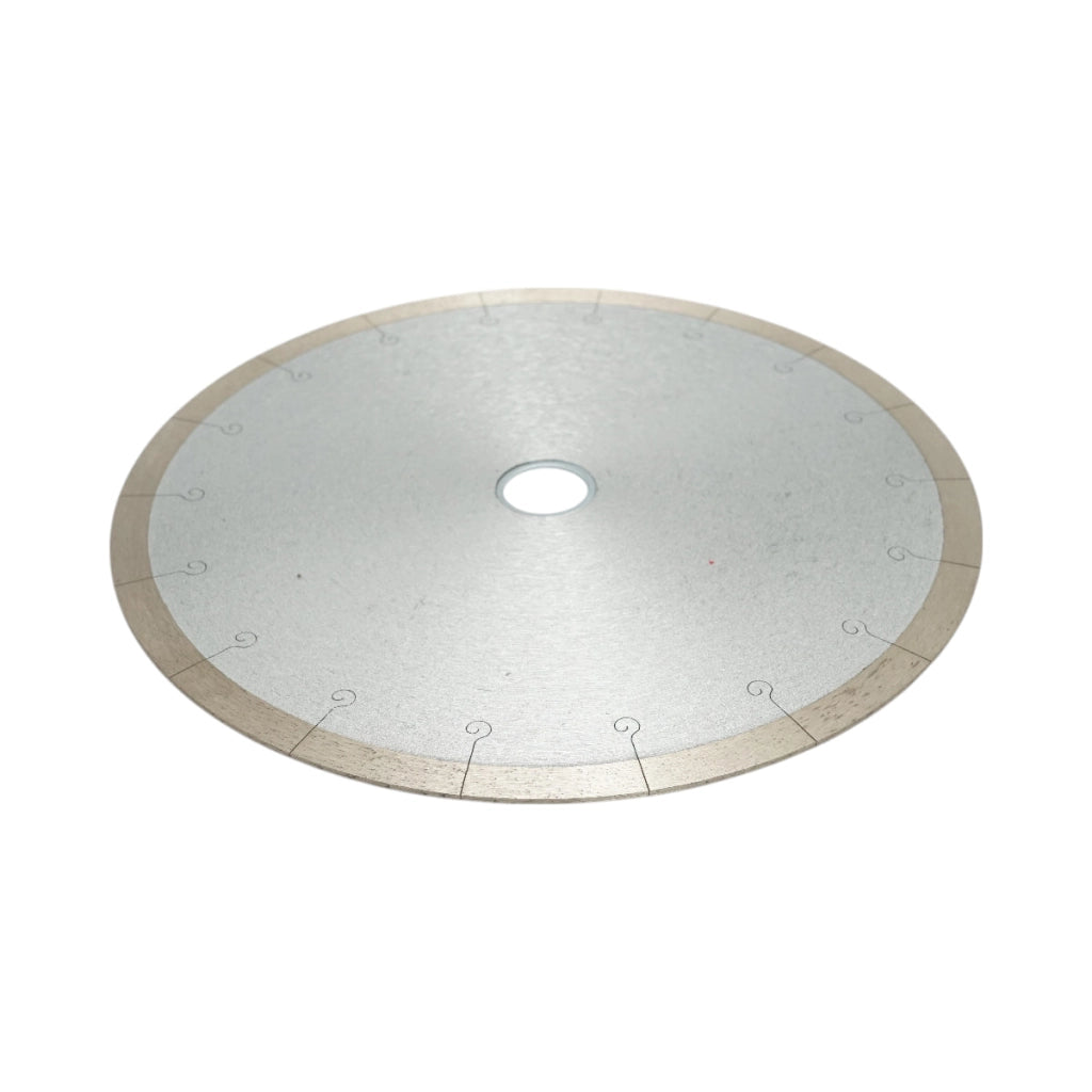 Disco diamantato frazionato continuo 250x30/25,4 mm, segmento 10 mm per piastrelle, maiolica, ceramica dura, marmo Breckner Germany