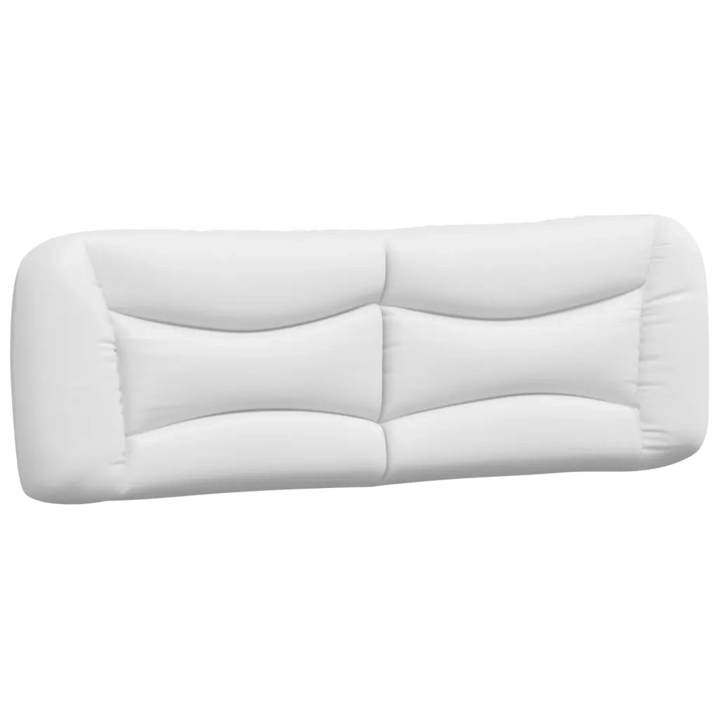 Cuscino Testiera Hvar Bianco 152 cm in Similpelle 374632