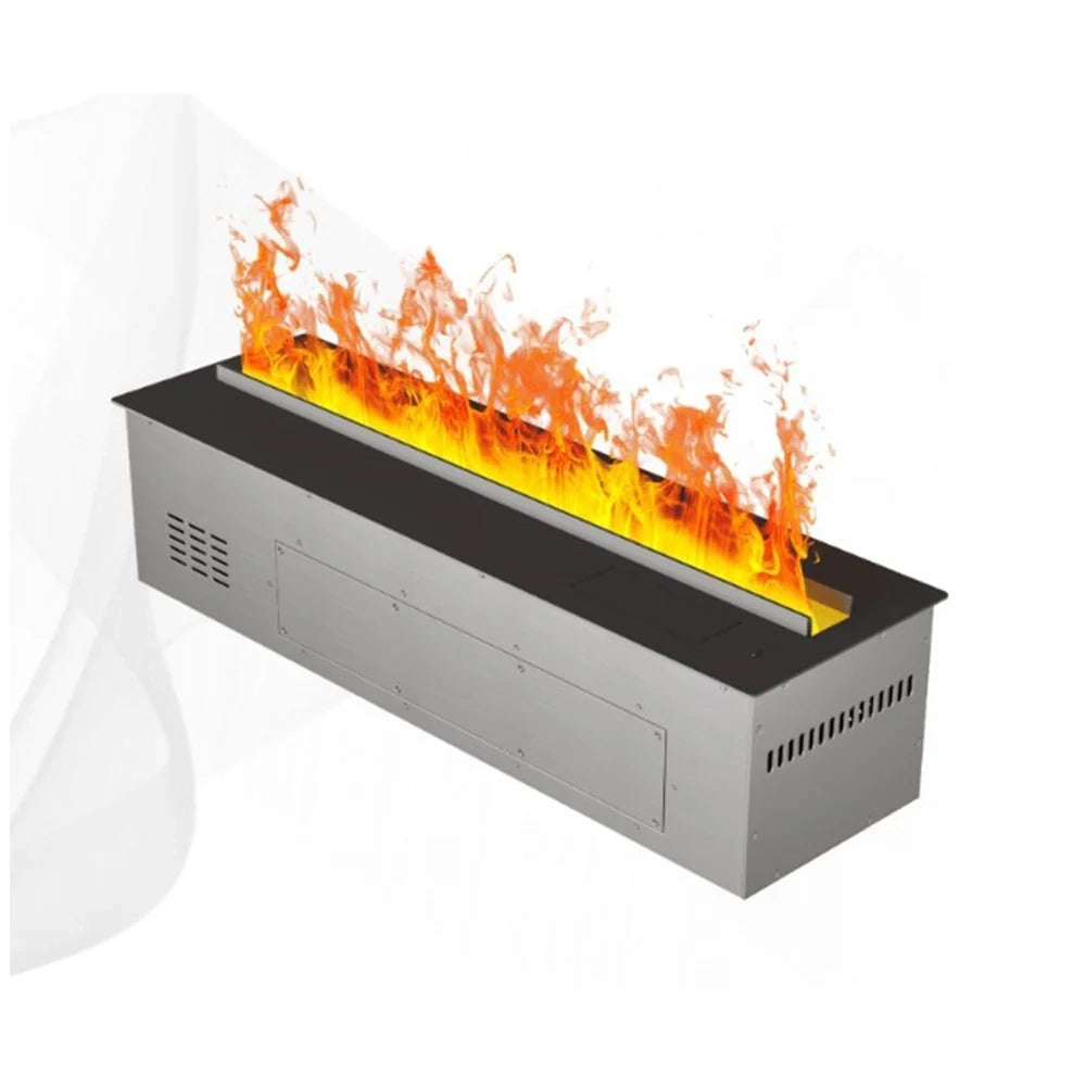 Vapor 3D 75 - Inserto Camino Decorativo ad Acqua Senza Calore 75x17,8x22,7 cm con Effetto Fiamma a LED 3D