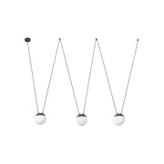Faro Barcelona 28376-3L - MINE SPACE 3L Sospensione grigia