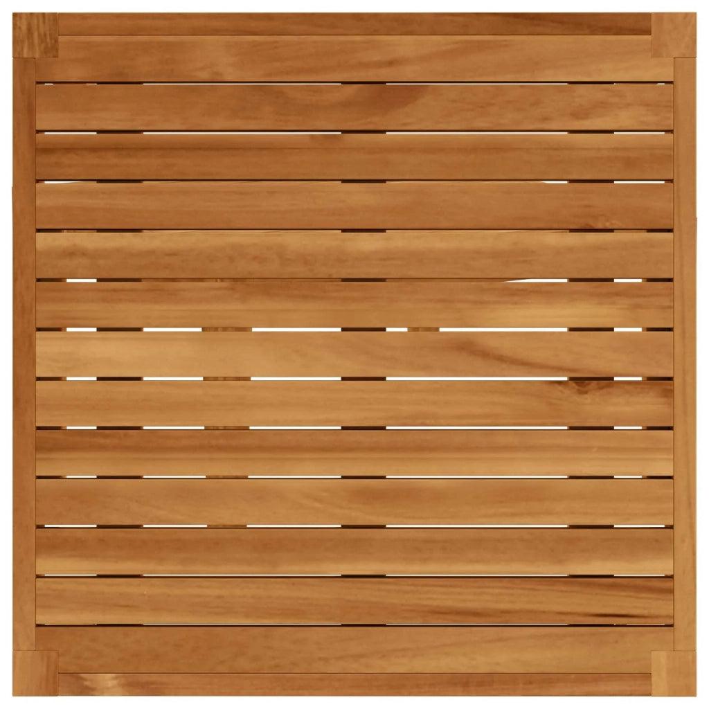 10 pz Legno massiccio di acacia e corda Naturale 3407751