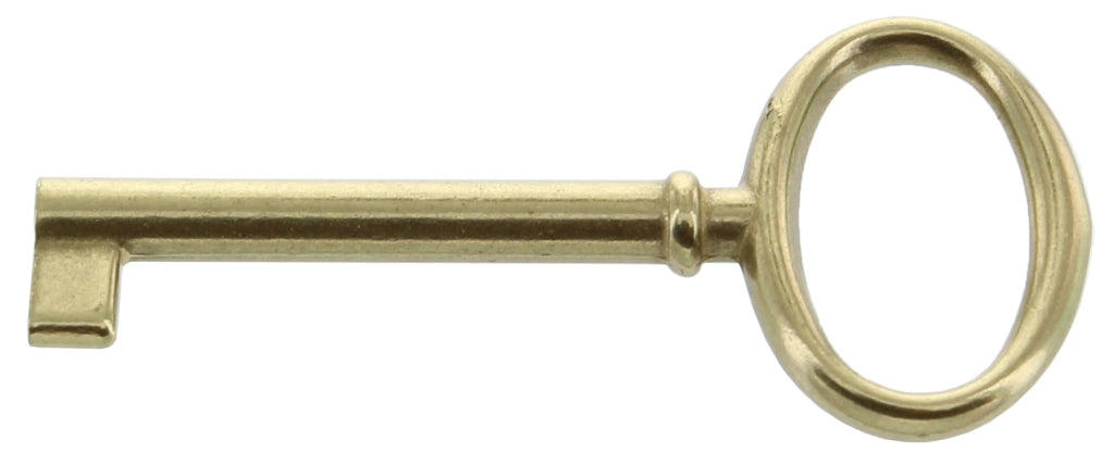 BL CHIAVE PER MOBILI 33706 OTTONE LUCIDO 2 PZ- METAL STYLE- 5,0 blister