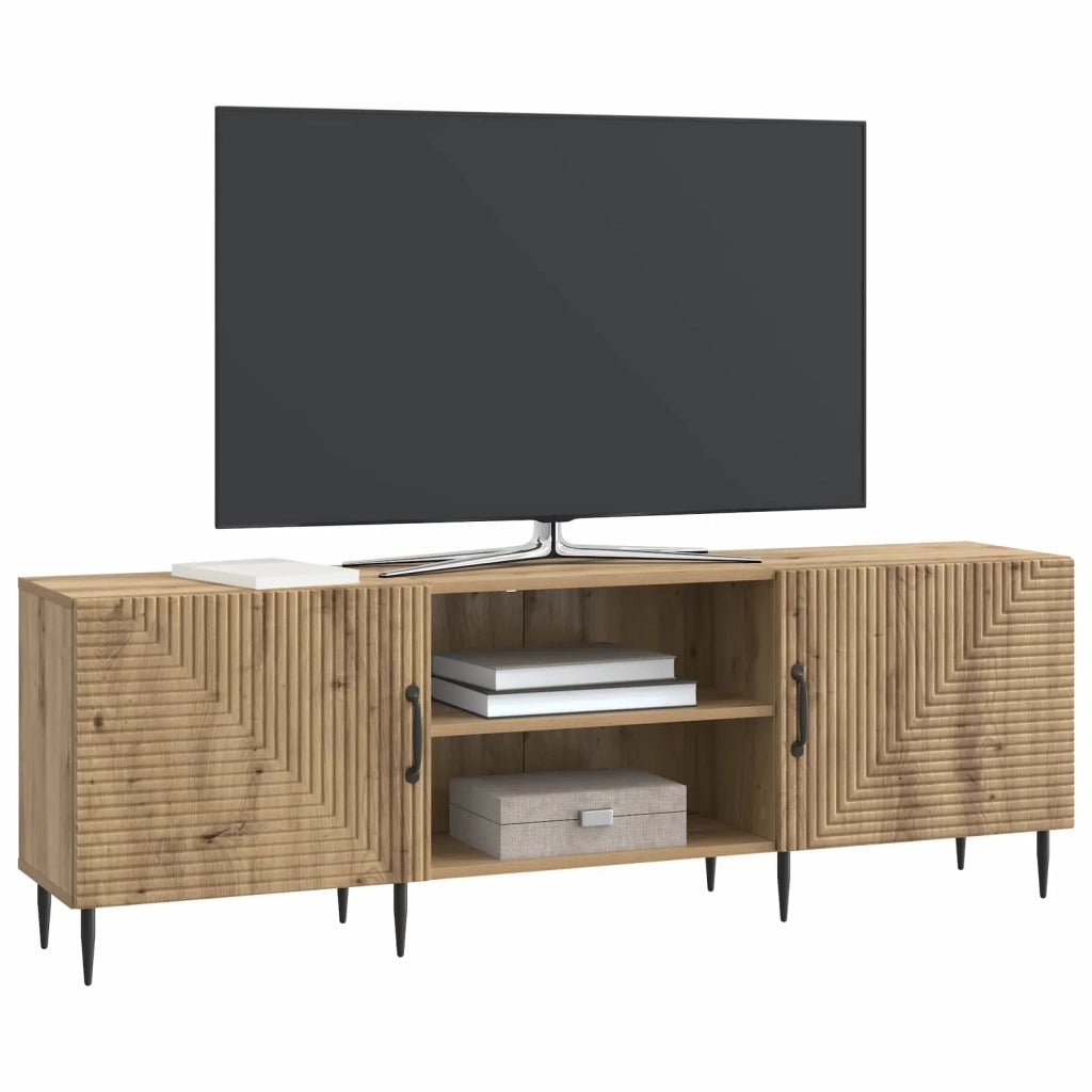 Mobile TV | Armadietto TV | Mobile Porta TV Rovere Artigianale 150 x 31 x 50 cm