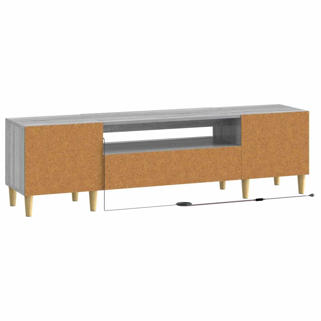 Mobile TV LED ARNHEM 153 x 35 x 43 cm Sonoma grigio 896691