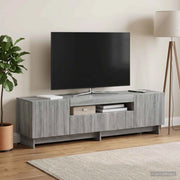 Mobile TV LED EDE 153 x 35 x 43 cm Sonoma grigio 896031