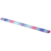 Poutre Gymnastique Pliable 236 cm en Tissu Oxford Multicolore