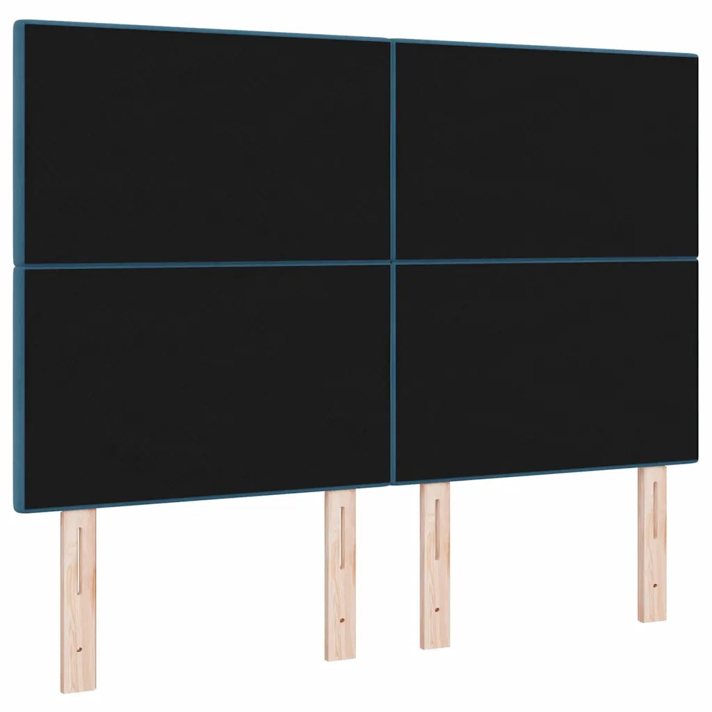 Testiera Blu Scuro 160 cm Velluto 3337845