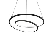Lampada OZ LED 47W Luce Calda 3000K Finitura Nera Altezza Regolabile Ideal Lux