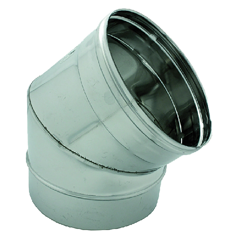 Gomito a 45° Ee ¸ Kasart in Acciaio Inox 20 cm