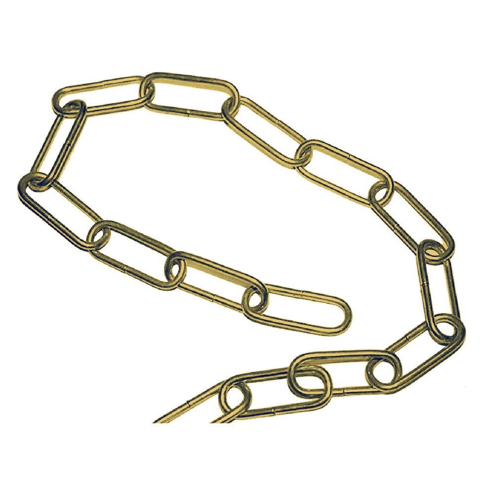 Catena Ornamentale Tonda Ottonata Aref 15 Mt