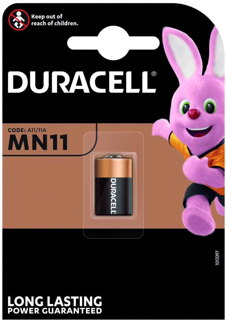 Duracell PILA ALCALINA SECURITY MN11 1 PZ. 10.00 pz
