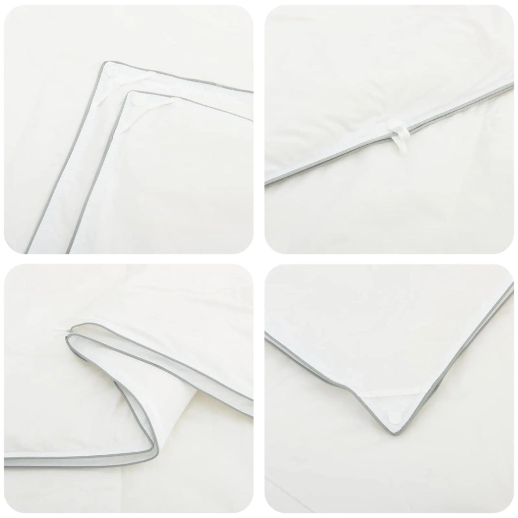 Set di piumone e cuscini 3 pcs 220x260 cm 4 stagioni Lana 3441614