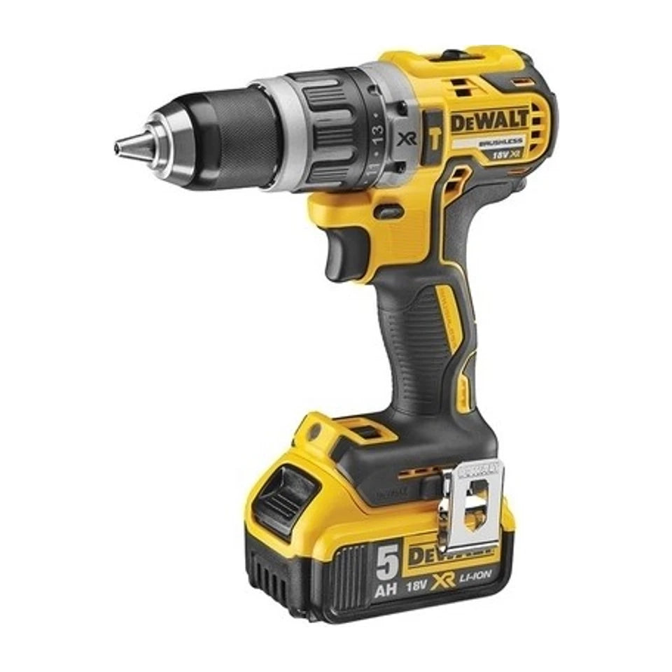 Trapano DeWALT DCD796P2-QW senza chiave Nero, Giallo 1.8 kg
