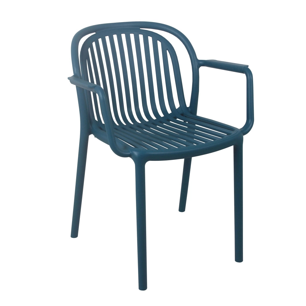 Oviala - Poltroncina da terrazzo blu anatra