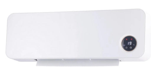 Zephir termoconvettore ceramicoparete 2000w telecom. bianco zmw3023b