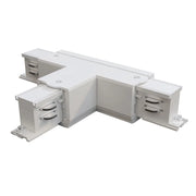 Connettore A T Sinistro Plastica Bianco