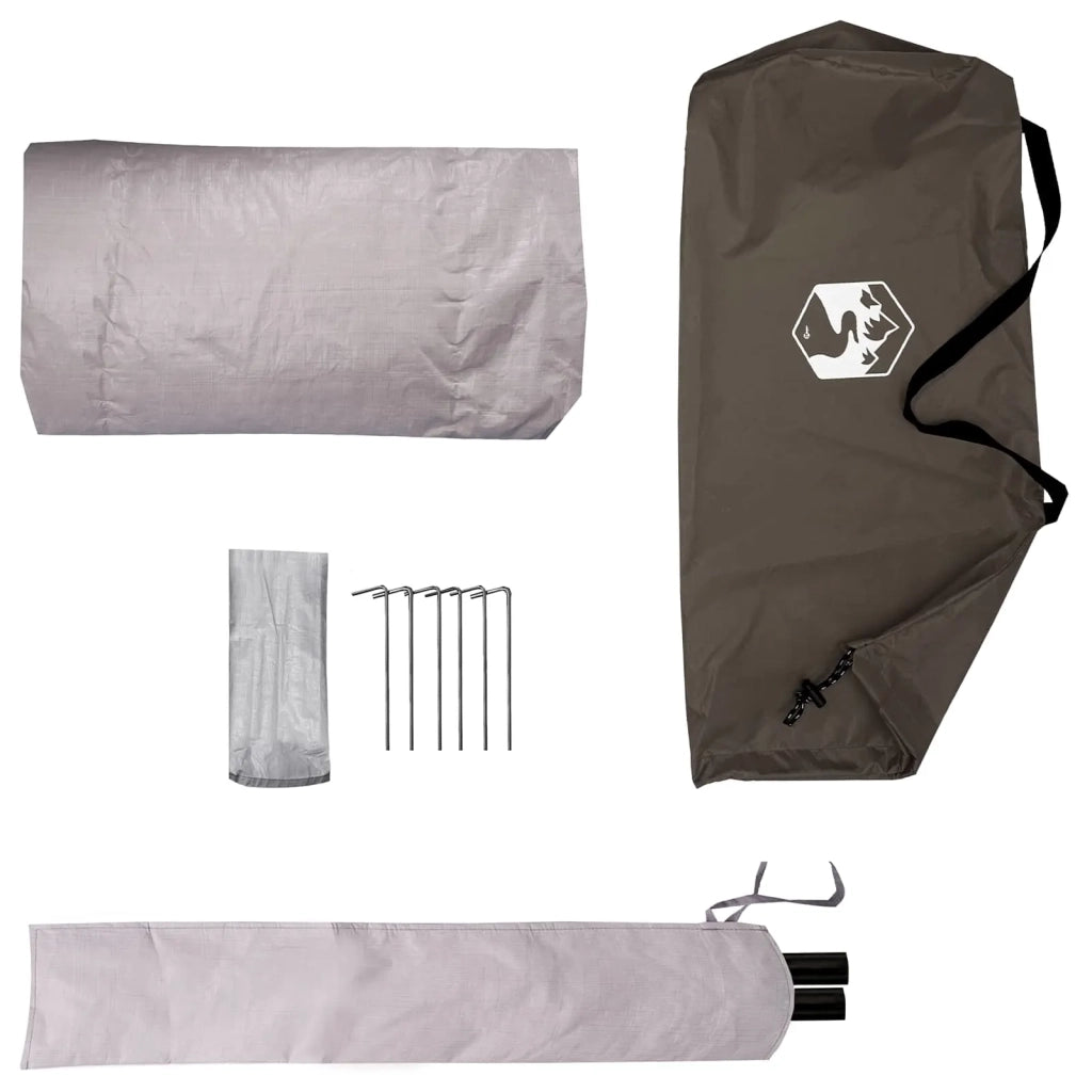 Tenda da backpacking 2 persona Marrone e Grigio 42019357