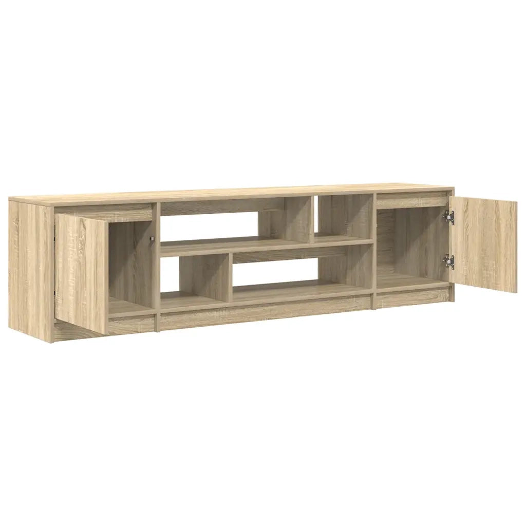 Mobile Porta TV-Credenza per TV Rovere Sonoma 188,5x41x50 cm in Truciolato