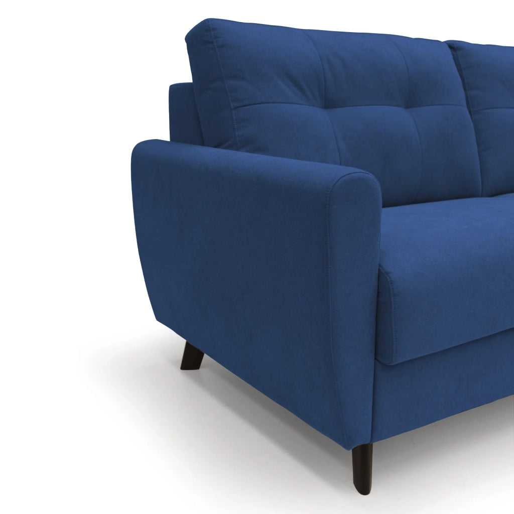 Callisto Divano letto matrimoniale 168 cm blu