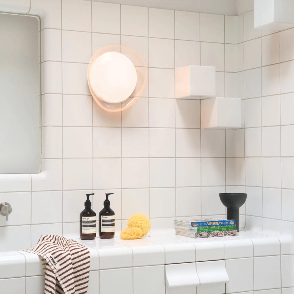 Plafoniera Collezione SQUISH LED 20W Luce Calda 3000K Trasparente Ideal Lux