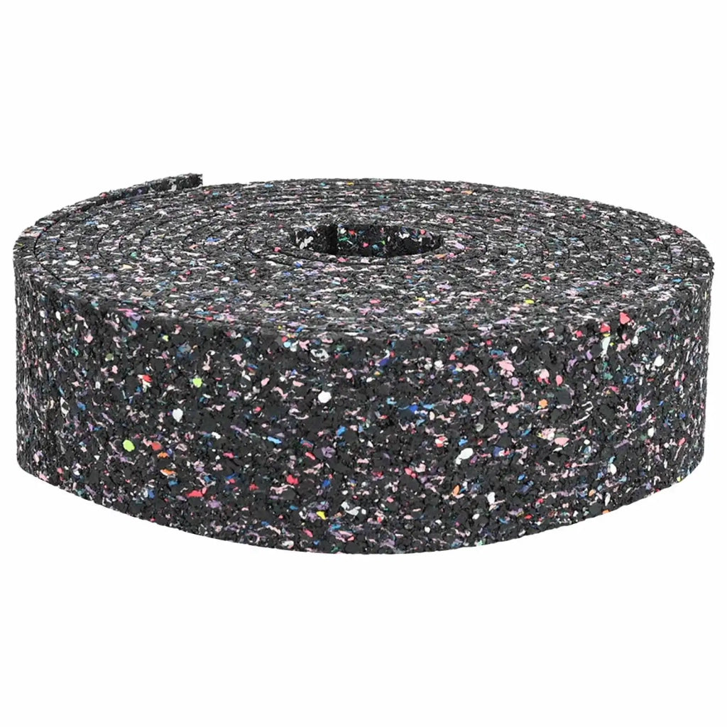 Rotolo di Granulato in Gomma Nero 200 x 8 x 1 cm Gomma 42027273