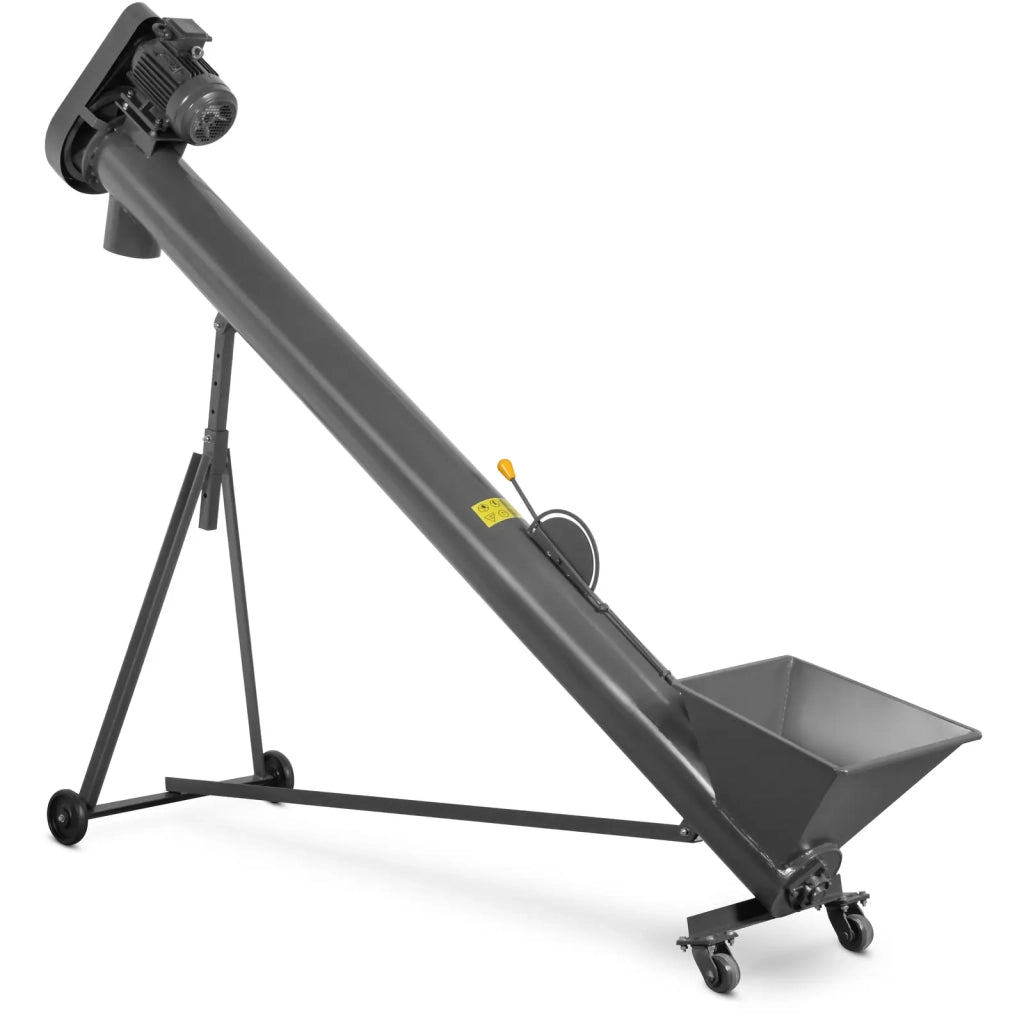 Convogliatore a vite 3 m 1.000 kg/h 1.400 giri/min 7 altezze regolabili acciaio al carbonio grigio 14_0008748
