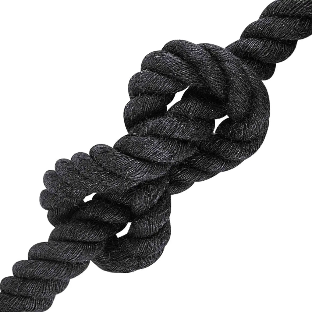 Corda | Fune di Juta 30 Nero 100% juta Tossa
