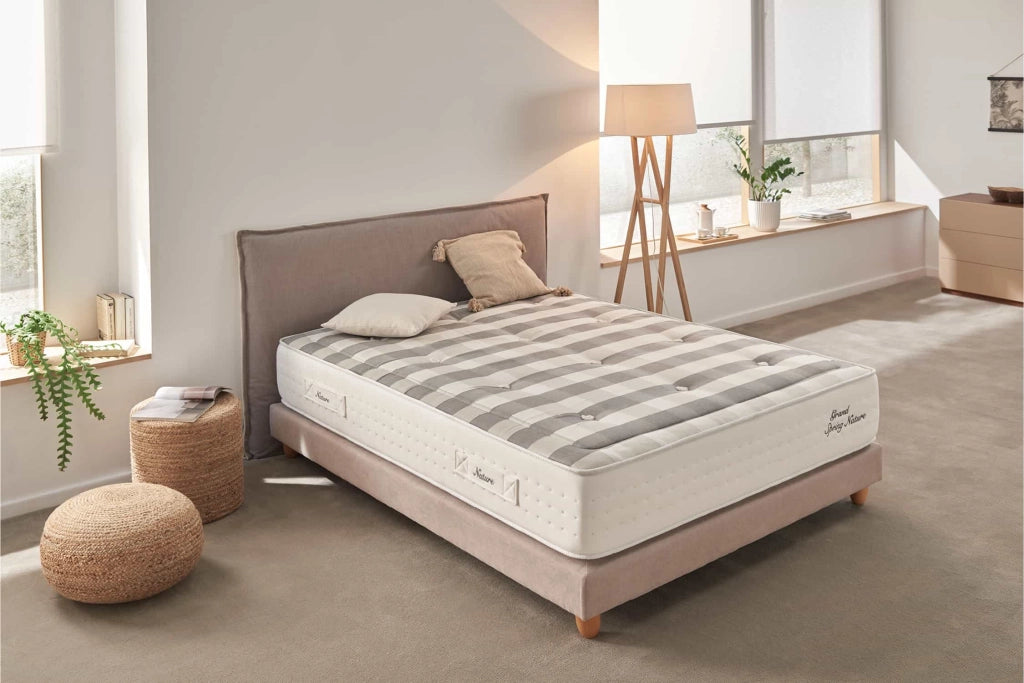 Materasso a molle insacchettate Grand Spring Nature - 135X200, 30cm - Moonia
