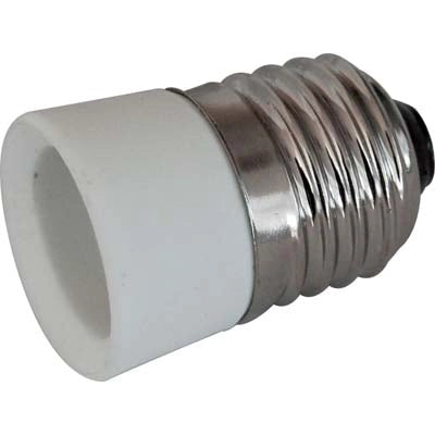 ADATTATORE LAMPADA E27-E14 - TERMOPLASTICO- 10 pezzi