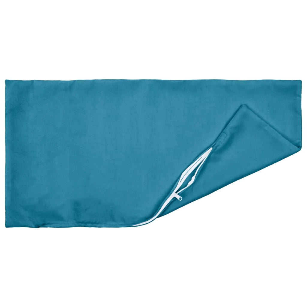 Cuscino con cuscino HEERLEN 2 pz Azzurro Poliestere 923977