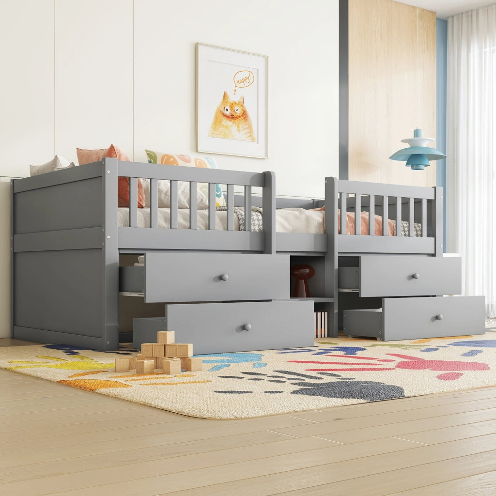 Letto a soppalco 90 ¡Á 200 cm con ripiani lavagna scala e barriera in legno e MDF bianco