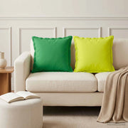Cuscino con cuscino HOUTEN 2 pz Verde brillante. Poliestere 932591