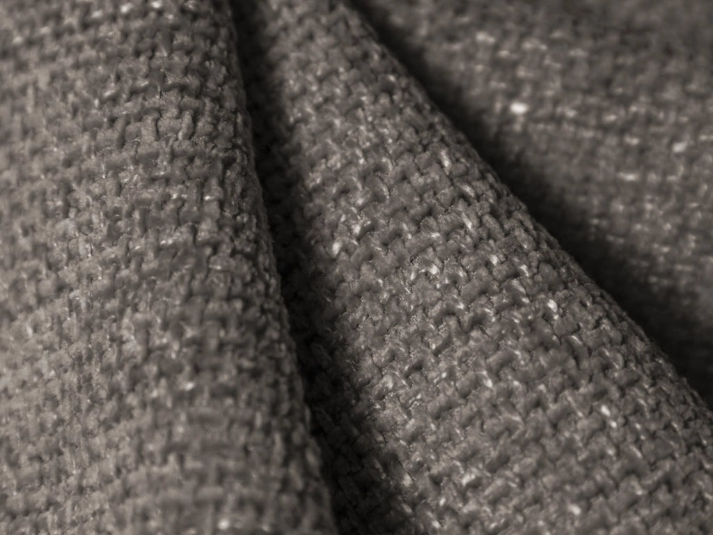 Cosmopolitan Design - Divano "Nolio" 2 posti in ciniglia grigio 