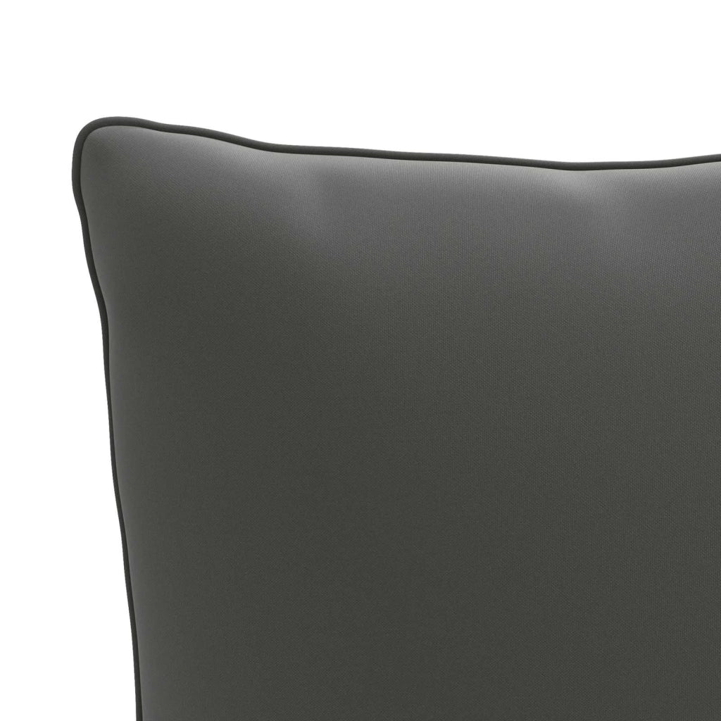 Cuscino per schienale PUTTEN 4 pz 100% Poliestere Antracite 945132