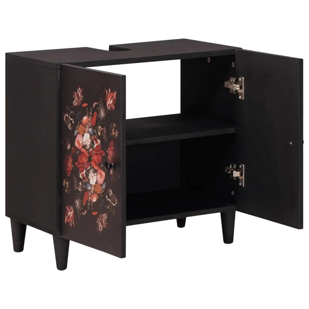 Mobile da Bagno | Armadio sottolavello con porta Multicolore 62 x 33 x 58 cm