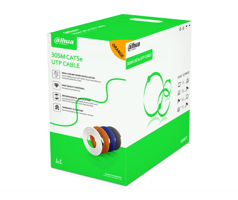 Dahua Cavo Lan Matassa Bobina Cavo Di Rete UTP Ethernet Cat 5 Cca