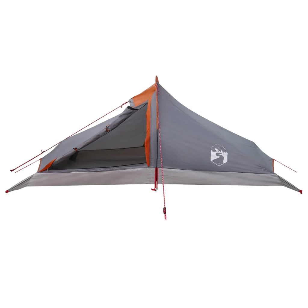Tenda da backpacking 4 persona Grigio e arancione 42018573