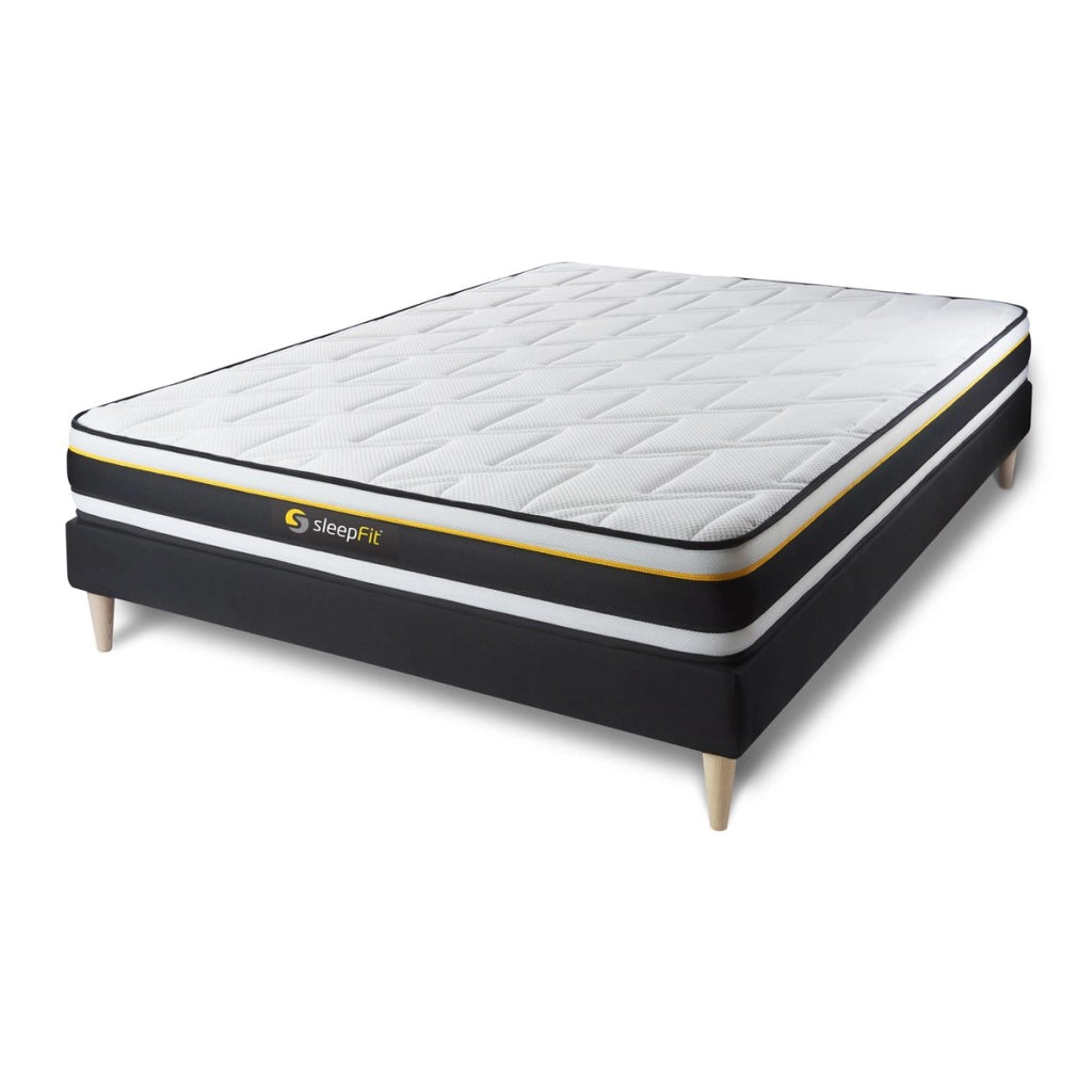 Kit rete e materasso SOFT 135x200cm - Foam HD - Molto rigido