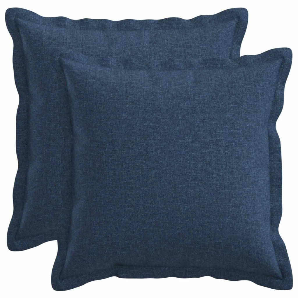 Cuscino con cuscino HOUTEN 2 pz Blu Lino 932435