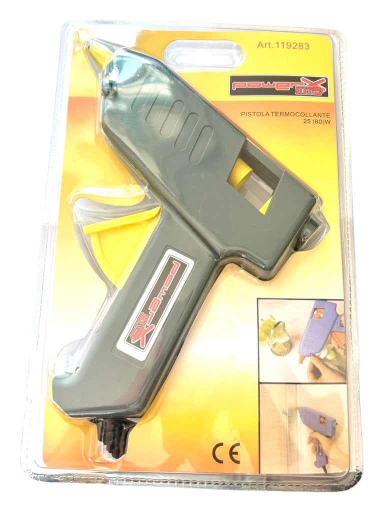 PISTOLA TERMOCOLLANTE TERMICA 80W 12MM MISTRAL