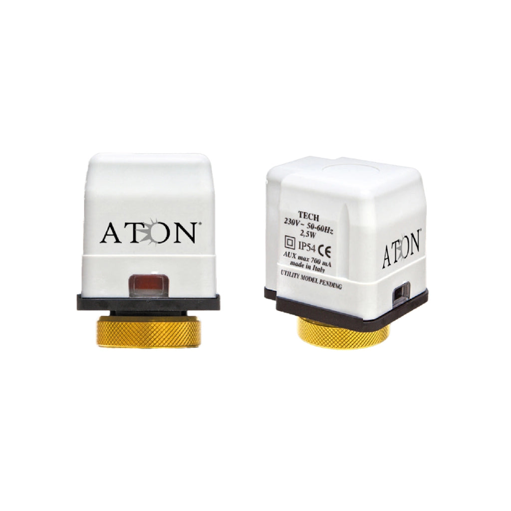 ATTUATORE TESTINA ELETTRICA 230 V 4 FILI NORMALMENTE CHIUSA- 230 V 4 fili- ATON- pezzi 1