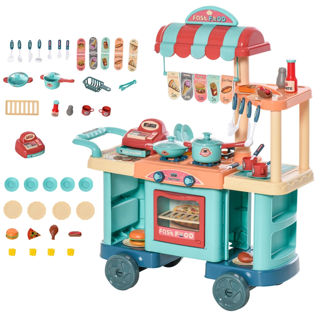 Cucina Giocattolo per Bambini ¨C Minimal ¨C 79.5x33x90.5 cm