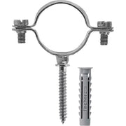 FISCHER 10 COLLARI MM.28 CZV C/VITE + TASSELLO- 1,0 confezione