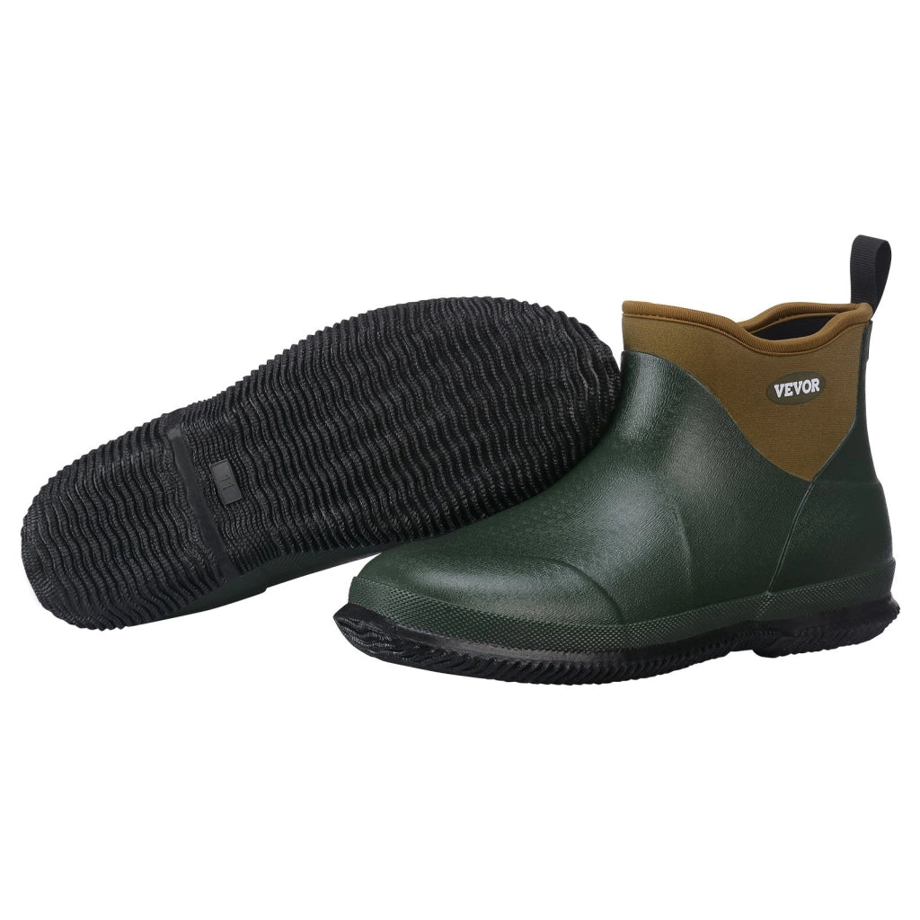 Stivali da Pioggia da Donna SS-996 in Gomma e Neoprene Impermeabili Antiscivolo per Giardinaggio e Barca Leggeri Resistenti Taglia 7 USA