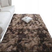 Tappeto shaggy peloso 160x220 cm marrone