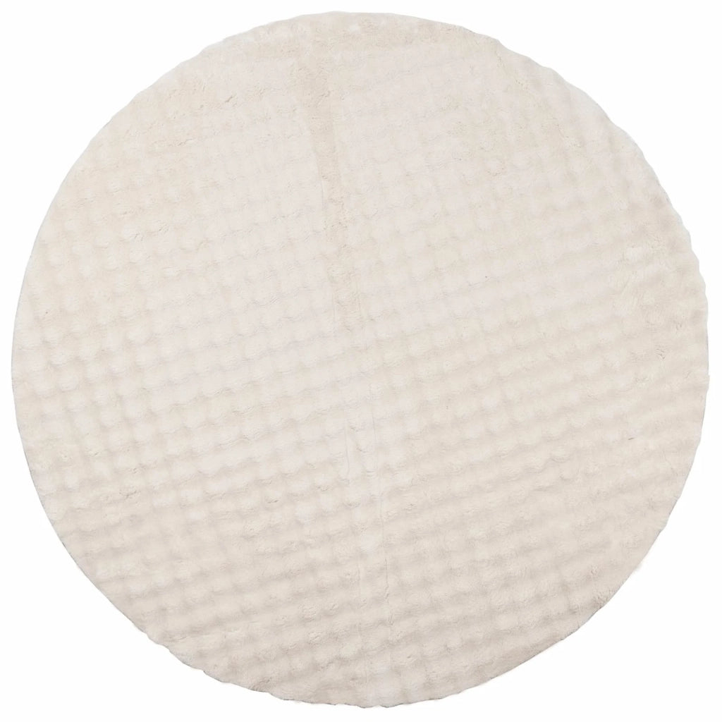 Tappeti per area Rotondo SIROLO Beige Ø 200 CM Poliestere 42022751